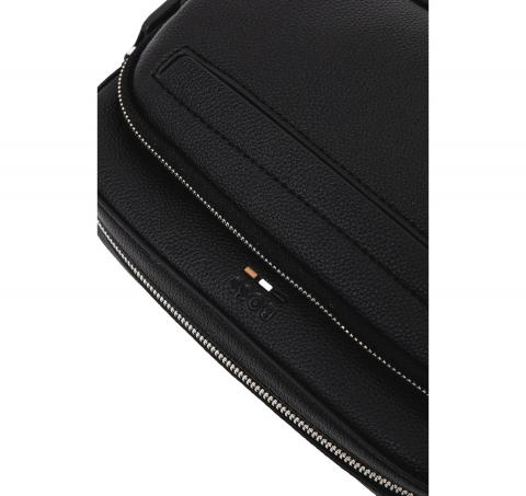 BOSS Tracolla Uomo Con Logo In Rilievo Ray EW Pocket 50552623 Colore Nero