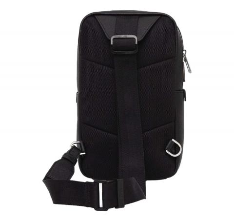 BOSS Marsupio Uomo In Similpelle Con Logo Ray Monostrap 50523410 Colore Nero