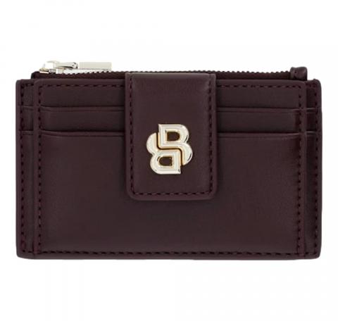 BOSS Portacarte Donna B ICON CardHolder 50552234 Colore Rosso Mogano