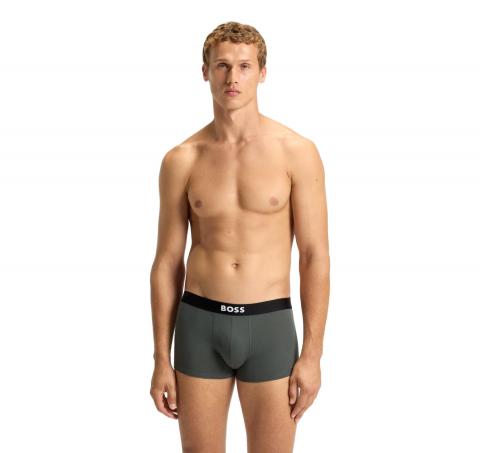 BOSS Boxer Uomo In Cotone Elasticizzato Con Logo In Confezione Da Tre 50544263 Colore Multicolor