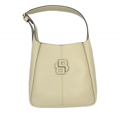 BOSS Borsa Donna Hobo Con Monogramma Double B Anett New Hobo 50552159 Colore Beige Chiaro