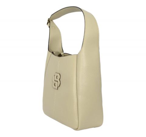 BOSS Borsa Donna Hobo Con Monogramma Double B Anett New Hobo 50552159 Colore Beige Chiaro