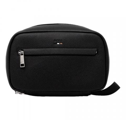 BOSS Pochette A Mano Uomo Ray Travel Washbag 50548020 Colore Nero