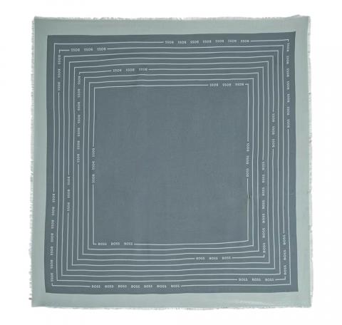 BOSS Foulard Donna Tessuto Fine Modal Seta Laik 50521800 Colore Turchese 434