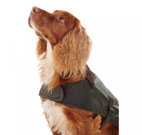 BARBOUR Cappotto Cerato Per Cani DCO0003OL71 Colore Oliva