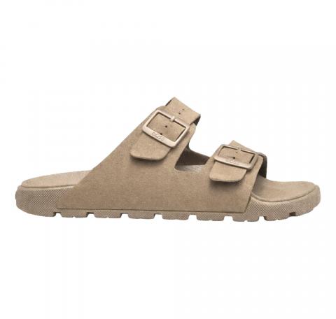 BOSS Sandali Uomo Slider Con Doppia Fascetta e Fibbie Con Logo Surfley Sand mf 50563157 Colore Beige