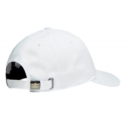 AERONAUTICA MILITARE Cappellino Uomo Con Ricamo Aquila Turrita 261HA1246UCT02261 Colore Bianco