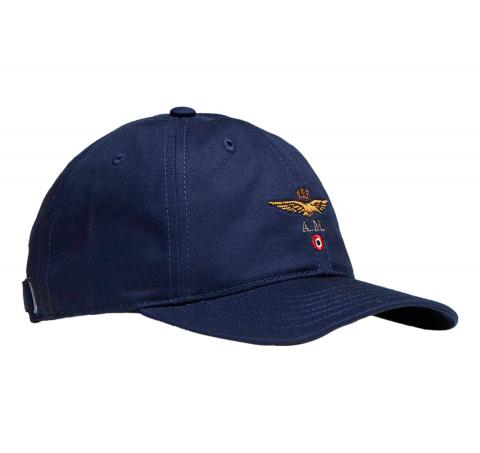 AERONAUTICA MILITARE Cappellino Uomo Con Ricamo Aquila Turrita 261HA1246UCT02261 Colore Blu