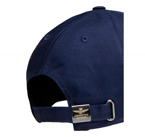 AERONAUTICA MILITARE Cappellino Uomo Con Ricamo Aquila Turrita 261HA1246UCT02261 Colore Blu