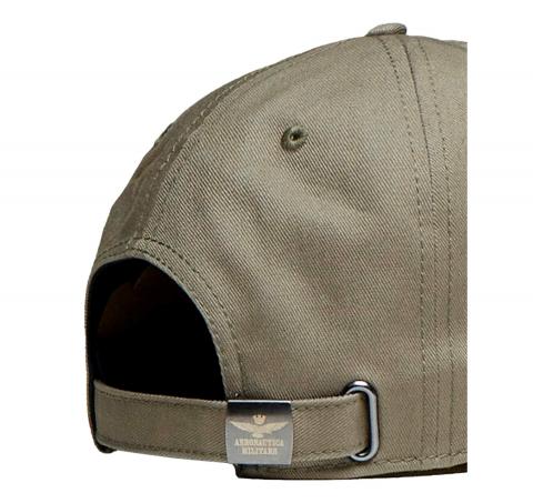 AERONAUTICA MILITARE Cappellino Uomo Aquila Turrita 261HA1246UCT02261 Colore Verde Oliva