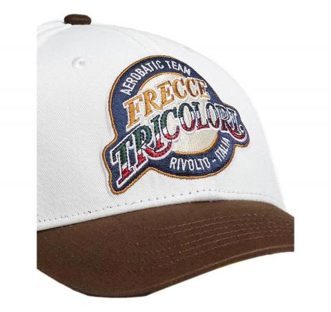 AERONAUTICA MILITARE Cappellino Uomo Color Block Con Ricami 261HA1248UCT03299 Colore Bianco