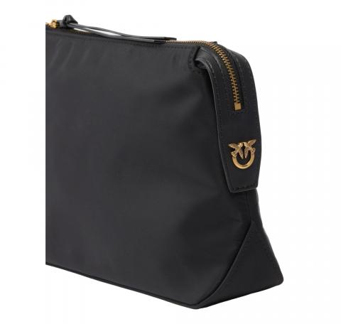 PINKO Beauty Case Donna Classic In Nylon 106204 Z99Q Colore Nero