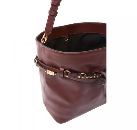 PINKO Borsa Donna Bucket Belt Classic 106339 R49Q Colore Burgundy