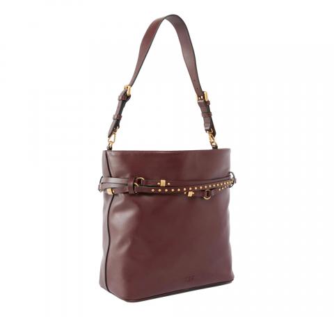 PINKO Borsa Donna Bucket Belt Classic 106339 R49Q Colore Burgundy