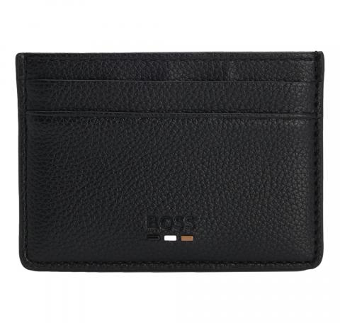 BOSS Porta Carte Uomo Con Logo e Banda Distintiva Ray S Card N 50536513 Colore Nero