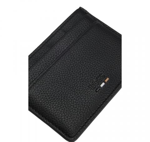 BOSS Porta Carte Uomo Con Logo e Banda Distintiva Ray S Card N 50536513 Colore Nero