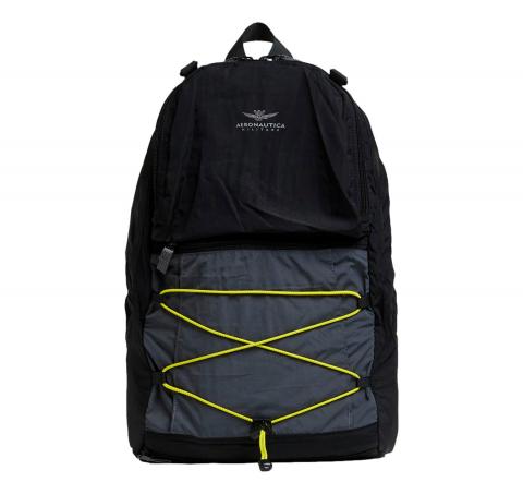 AERONAUTICA MILITARE Zaino Uomo Sportivo In Nylon 261BO1174XCT04298 Colore Nero