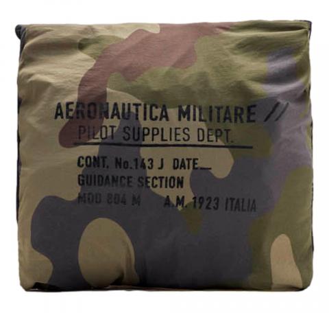 AERONAUTICA MILITARE Costume Uomo Ripiegabile Tessuto Camouflage BW0231UCT04312 Colore Verde