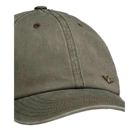 AERONAUTICA MILITARE Cappellino Uomo Con Aquila Turrita Metallica 261HA1244UCT02476 Colore Verde