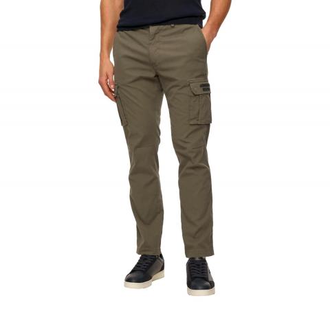 AERONAUTICA MILITARE Pantaloni Uomo Cargo Slim Fit 261PA1329UCT02443 Colore Verde