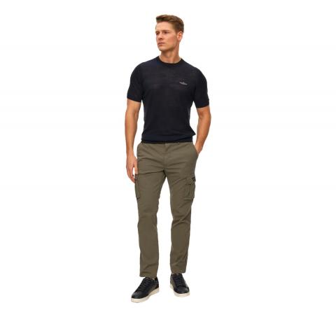 AERONAUTICA MILITARE Pantaloni Uomo Cargo Slim Fit 261PA1329UCT02443 Colore Verde