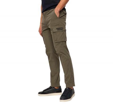 AERONAUTICA MILITARE Pantaloni Uomo Cargo Slim Fit 261PA1329UCT02443 Colore Verde
