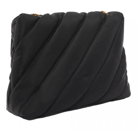 PINKO Borsa Donna Love Puff Extra In Nylon Trapuntato 103347 Colore Nero Z99Q
