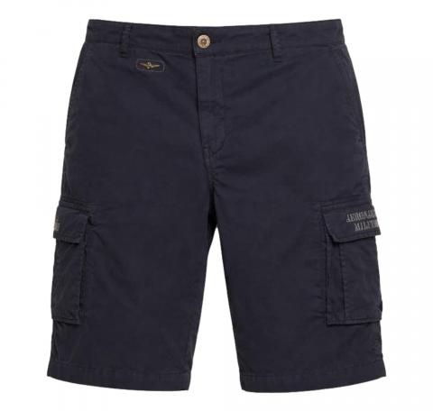 AERONAUTICA MILITARE Bermuda Uomo Cargo BE0066UCT01122 Colore Blu