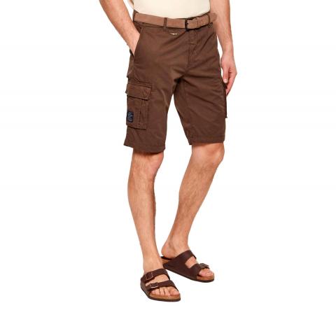 AERONAUTICA MILITARE Bermuda Uomo Cargo BE0066UCT01122 Colore Marrone