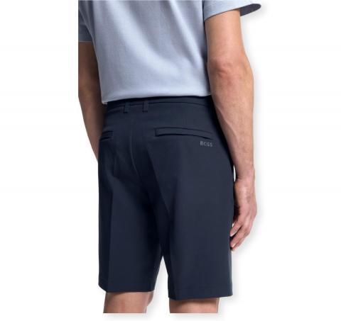 BOSS Bermuda Uomo Slim Fit In Tessuto Elasticizzato Idrorepellente S Commuter 50540337 Colore Blu Scuro