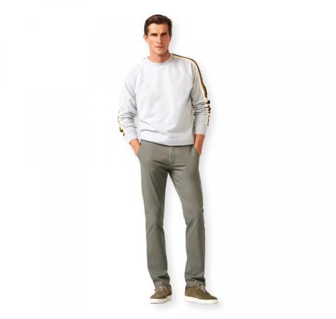 MEYER Pantalone Uomo Coolmax Micro Bonn 1-8121/24  Colore Verde Oliva