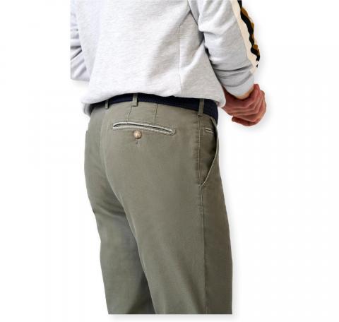 MEYER Pantalone Uomo Coolmax Micro Bonn 1-8121/24  Colore Verde Oliva