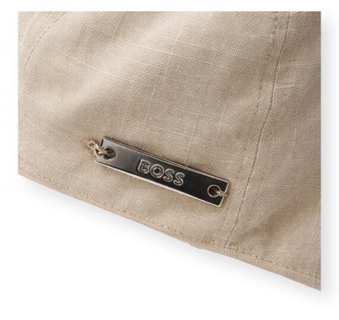 BOSS Coppola Uomo Con Logo In Metallo Trystan LN 50560351 Colore Beige