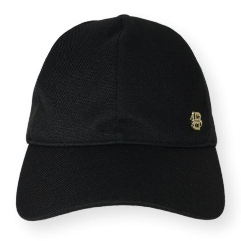 BOSS Cappellino Donna In Twill Di Cotone Con Logo In Metallo Regolabile Ari FB 50560412 Colore Nero