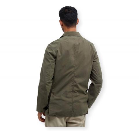 BARBOUR Giacca Uomo Ashby In Cotone MCA0792OL51 Colore Verde Oliva