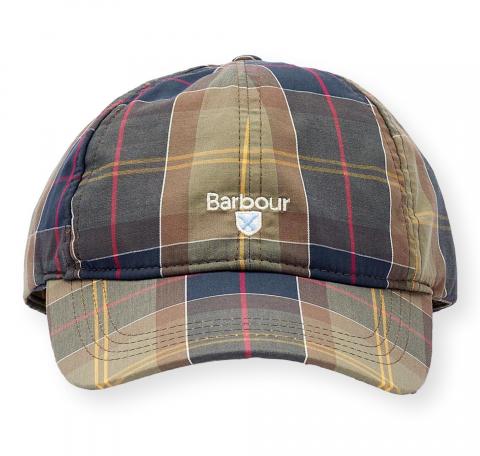 BARBOUR Cappello Uomo Baseball Tartan Sports MHA0617TN111 Colore Classic Tartan