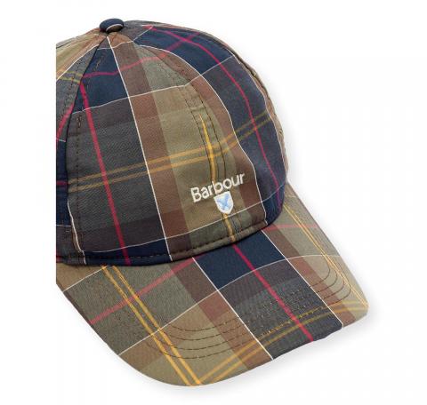 BARBOUR Cappello Uomo Baseball Tartan Sports MHA0617TN111 Colore Classic Tartan