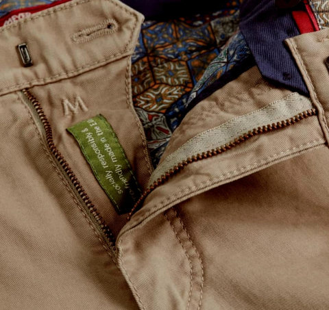 MEYER Pantalone Uomo Regular Chino Modello Roma Regular Fit 9-316/33 Beige