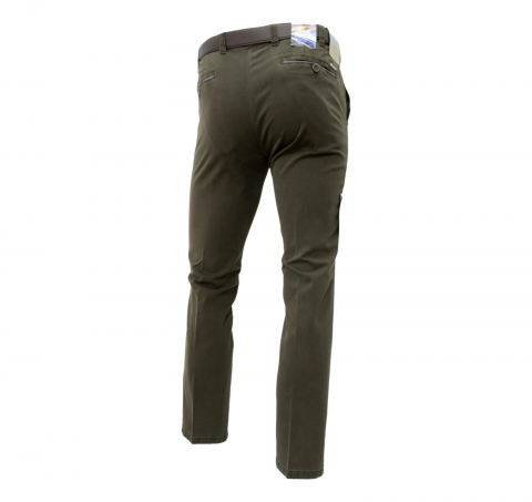 MEYER Pantalone Uomo Modello Oslo 2-5557/37 Verde Scuro