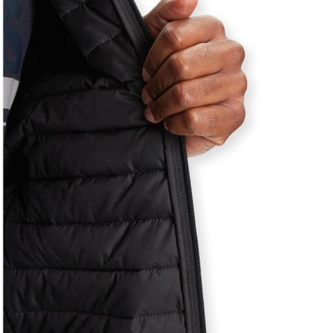 BOSS Giubbotto Uomo Idrorepellente con Cappuccio J Urbanex Hybrid HD 50541032 Colore Nero