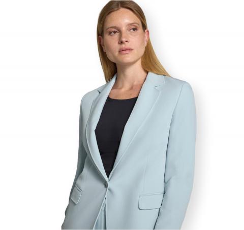 BOSS Blazer Donna Regular Fit in Crepe Elasticizzato C Jabla3 50549396 Colore Celeste