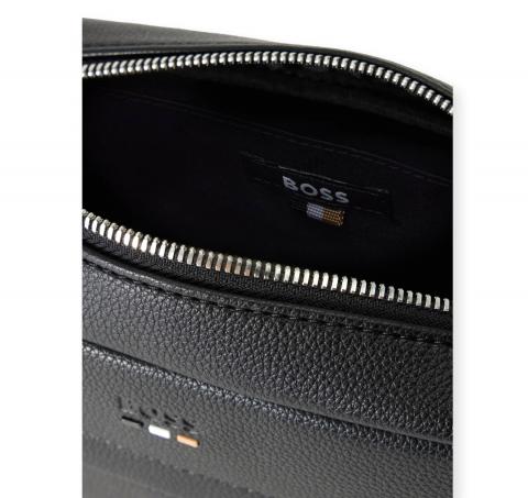 BOSS Tracolla Uomo in Similpelle Ray SM EW 50567739 Colore Nero