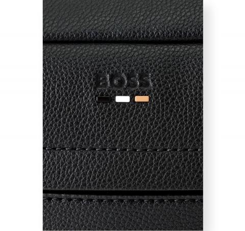BOSS Tracolla Uomo in Similpelle Ray SM EW 50567739 Colore Nero