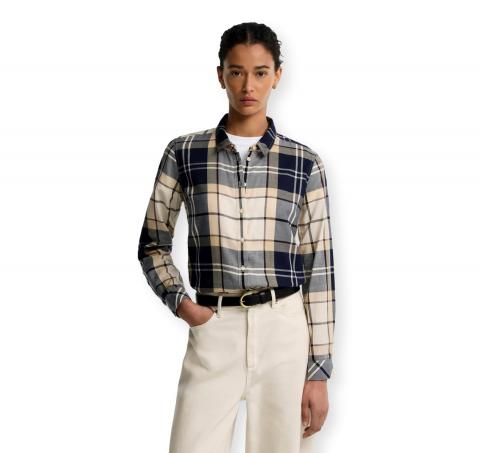 BARBOUR Camicia Donna Bredon Shirt LSH1353TN26 Birchwood Tartan