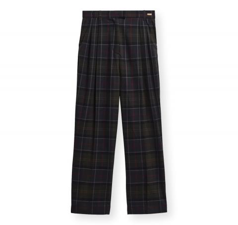 BARBOUR Pantaloni Donna a Taglio Dritto Delilah LTR0440TN43 Colore Classic Tartan