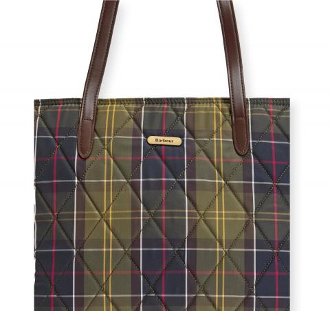 BARBOUR Borsa Donna Tote Trapuntata Wetherham LBA0344OL71 Colore Classic Tartan