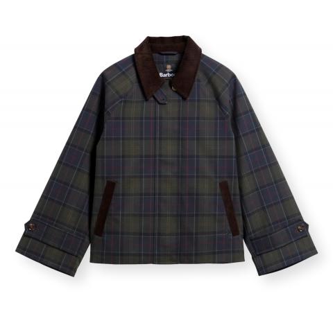 BARBOUR Giacca Donna Antipioggia Sandra LSP0350NY92 Classic Tartan