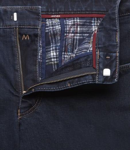 MEYER Pantalone Uomo Chino Denim Swing Pocket Termici Modello Diego 2-3905/18