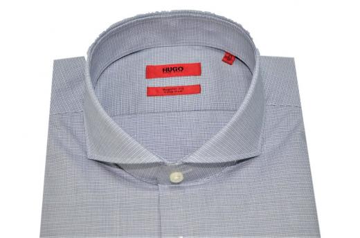 HUGO BOSS Camicia regular fit colletto francese GRIGIO Modello Vepic 50405135