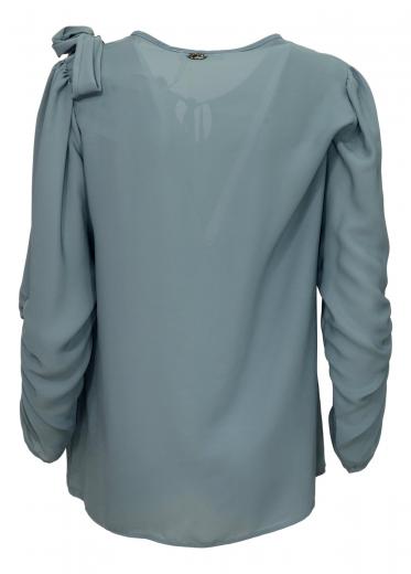 LISA KOTT Blusa 4614 Colore Verde Linea Curvy Style